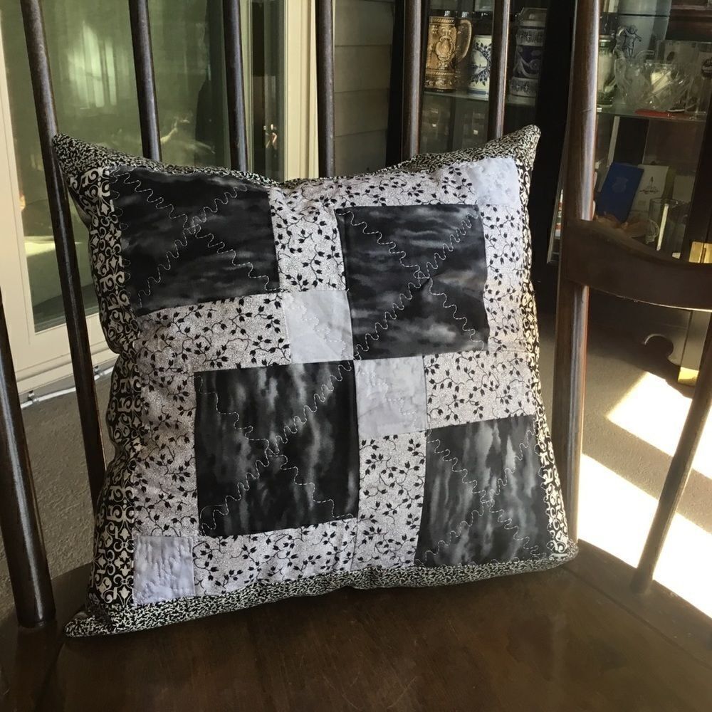 CLOSEOUT SALE $10 NWT Hand Crafted Quilted Accent Pillow